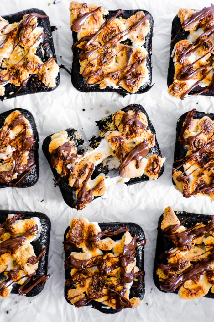 The Best S’mores Blackout Brownies