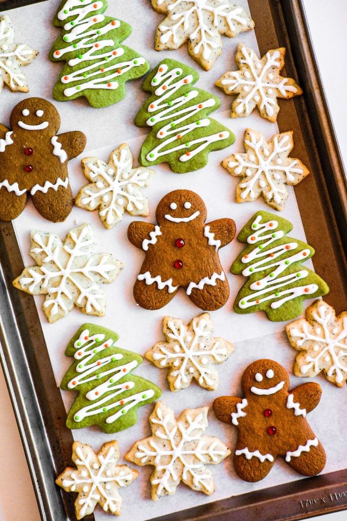 Holiday Cut Out Cookie Box