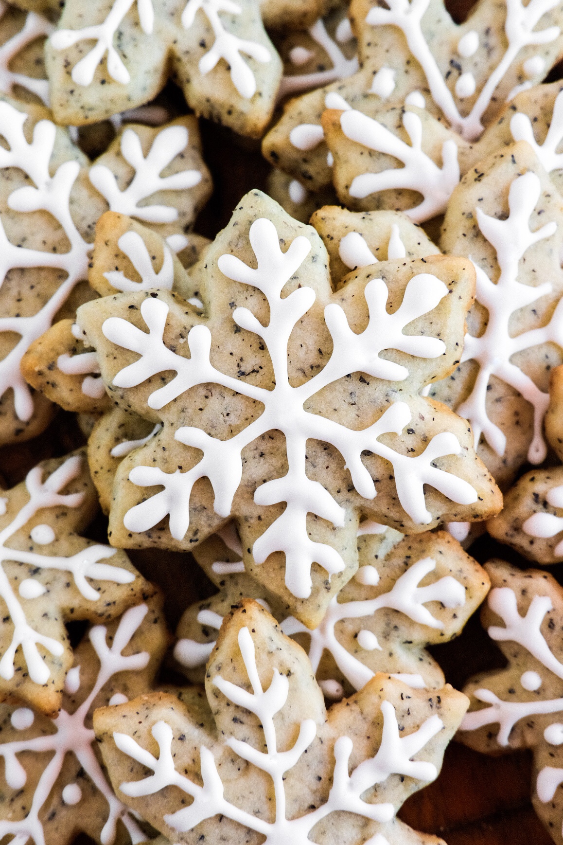 Snowflakes sugar cookies