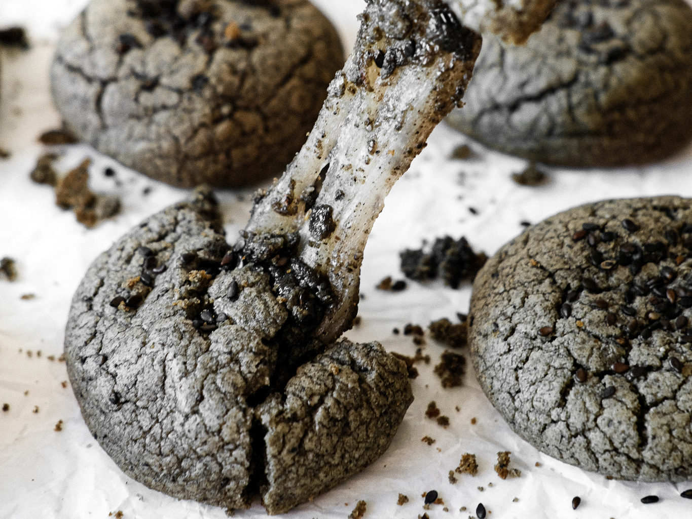 Black-Sesame-Mochi-Cookies-Gluten-Free