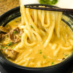 Milk Curry Udon Noodle Soup