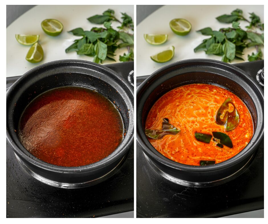 how to make thai red curry sauce