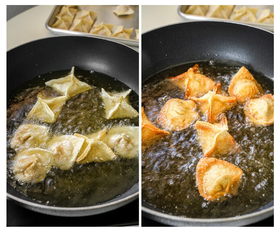 how to fry wontons