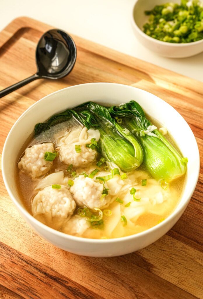 easy one pot wonton soup