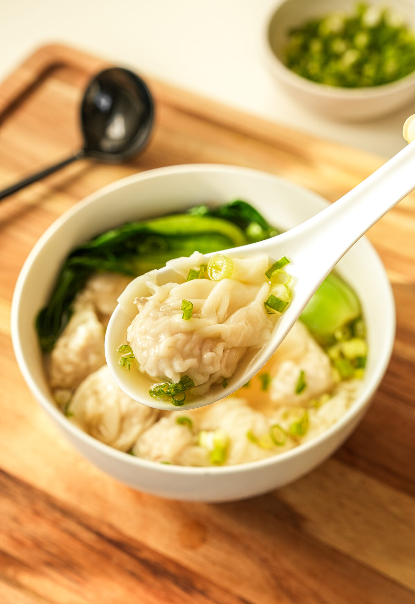 easy one pot wonton soup