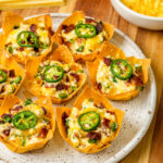 Easy Jalapeno Popper Wonton Cups