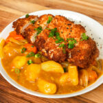 Japanese Chicken Katsu Curry with rice