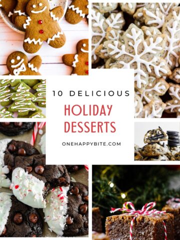 10 Delicious Holiday Desserts