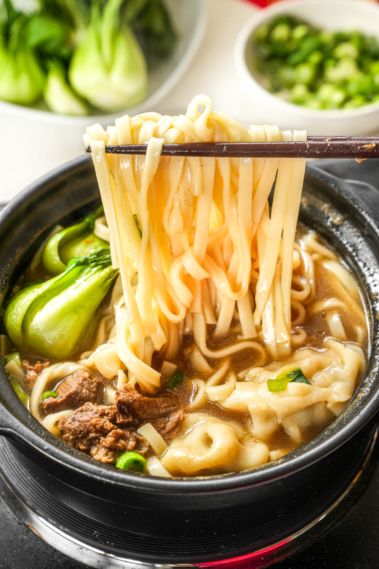 one pot braised beef noodle soup 