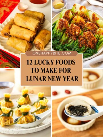 12 lucky foods to make for lunar new year