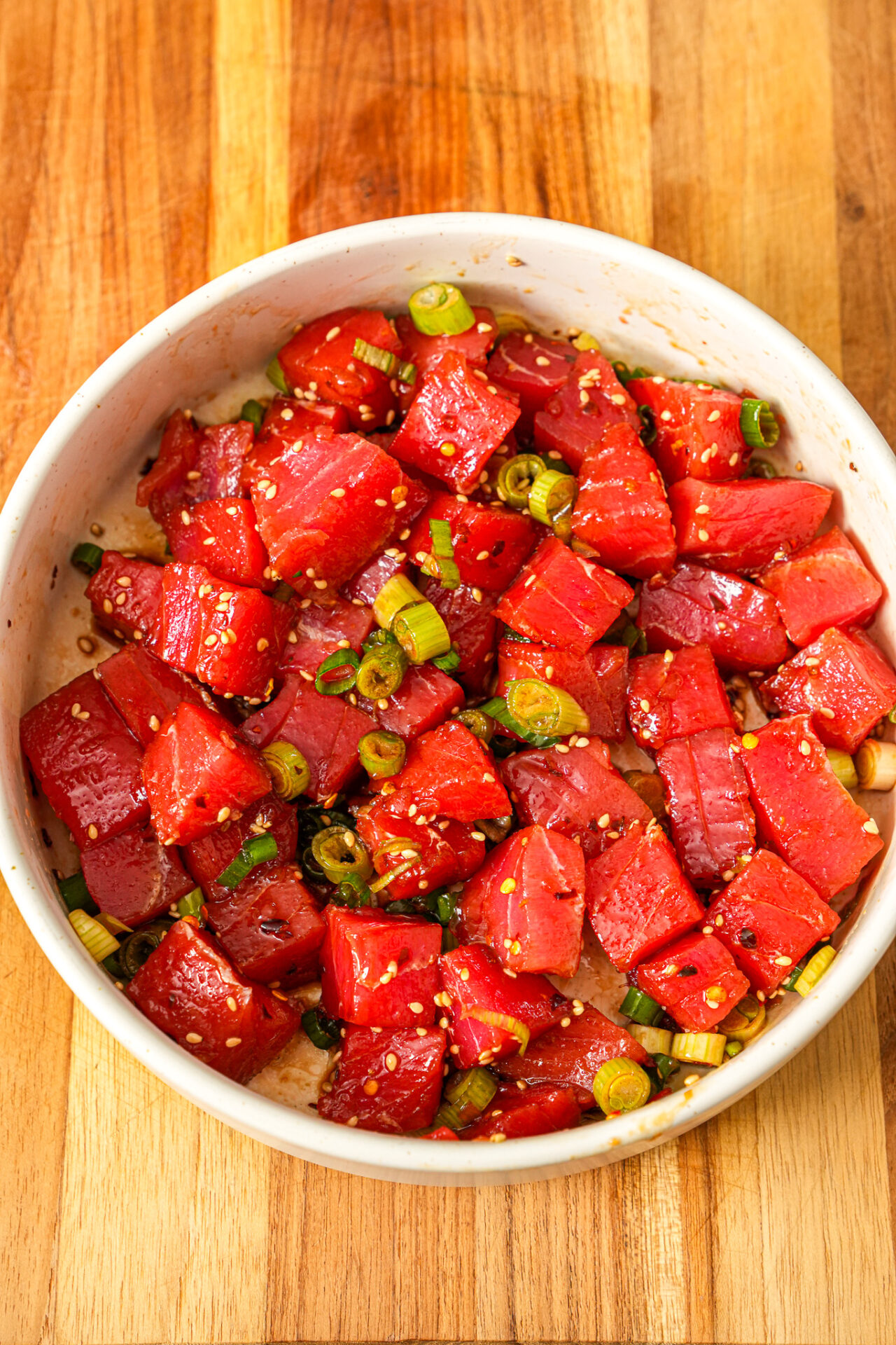 tuna poke marinade