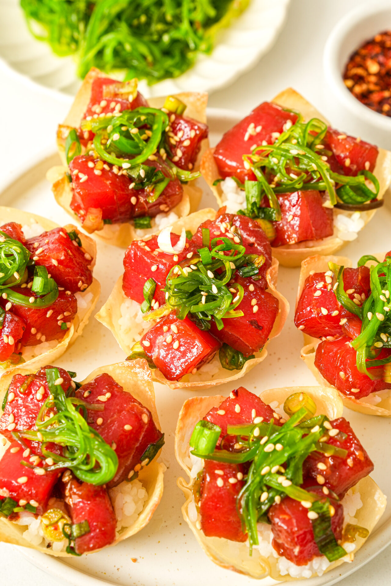 easy tuna poke bowl