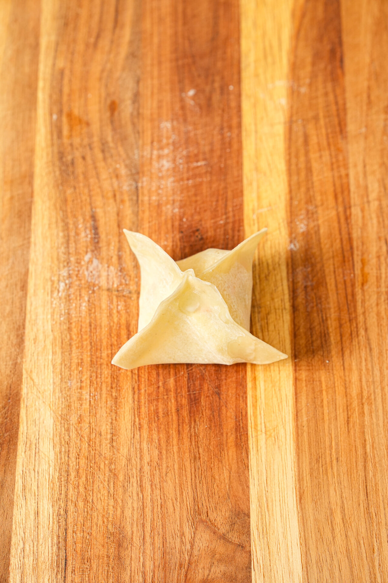 how to fold crab rangoon