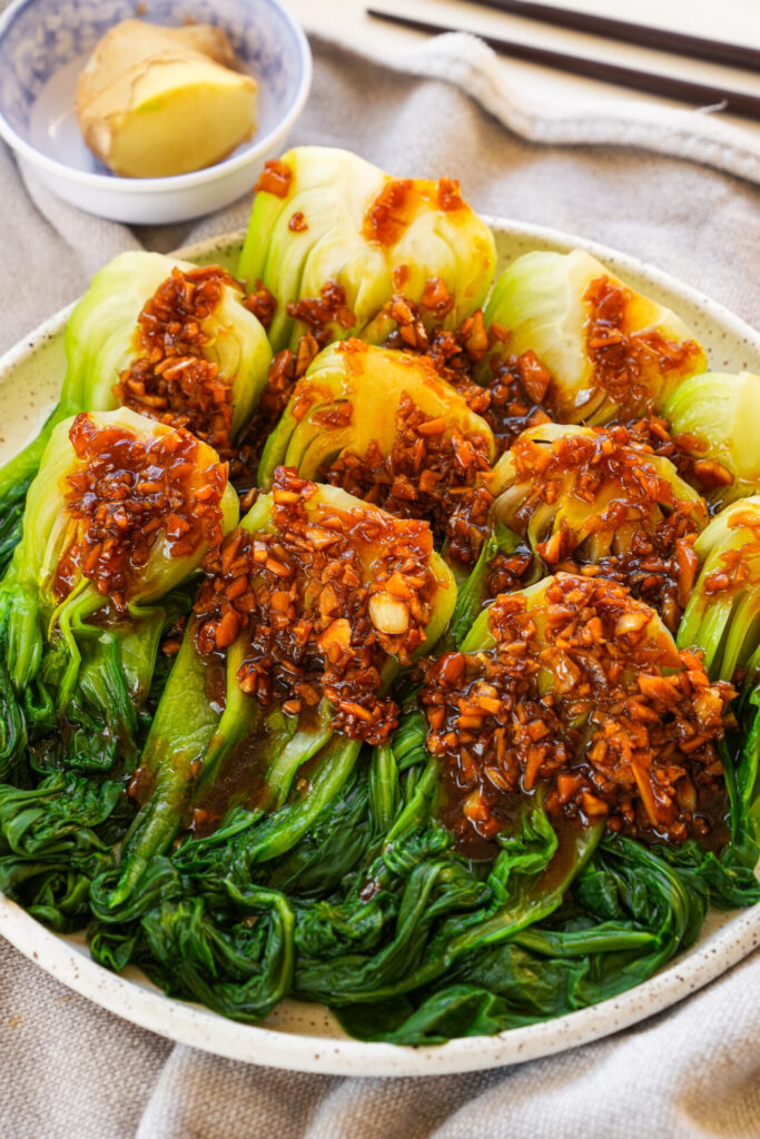Ginger Garlic Bok Choy