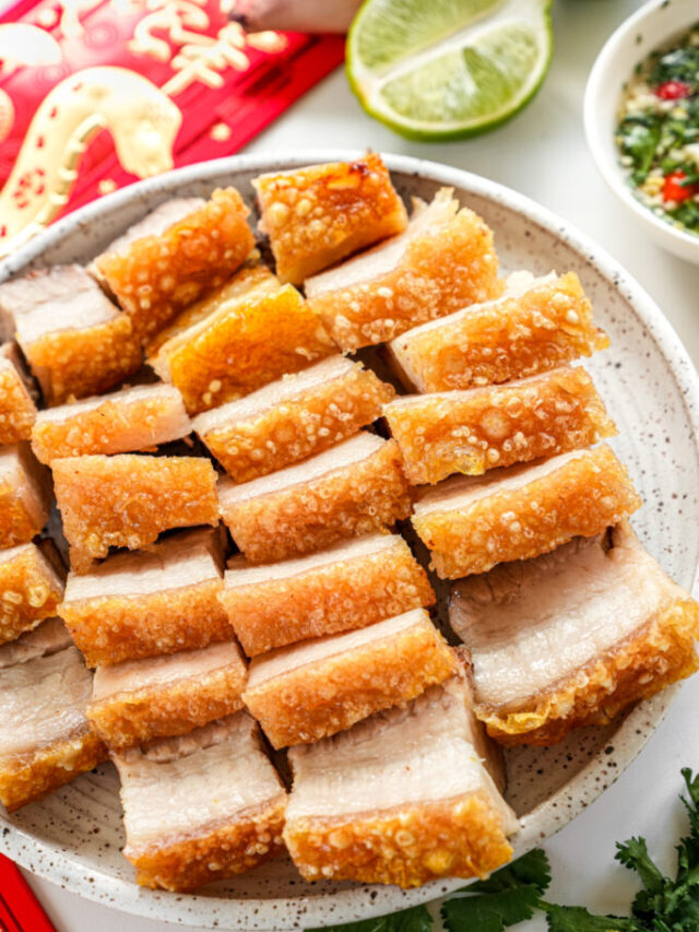 Cripsy pork belly