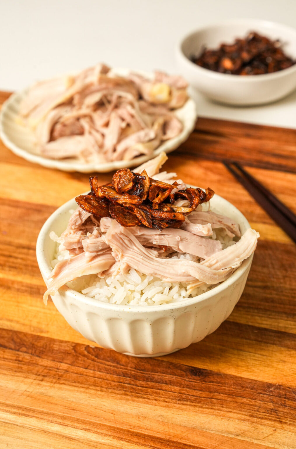 Taiwan Turkey Rice Taiwanese Chicken Rice (Chiayi Turkey Rice) - One Happy Bite
