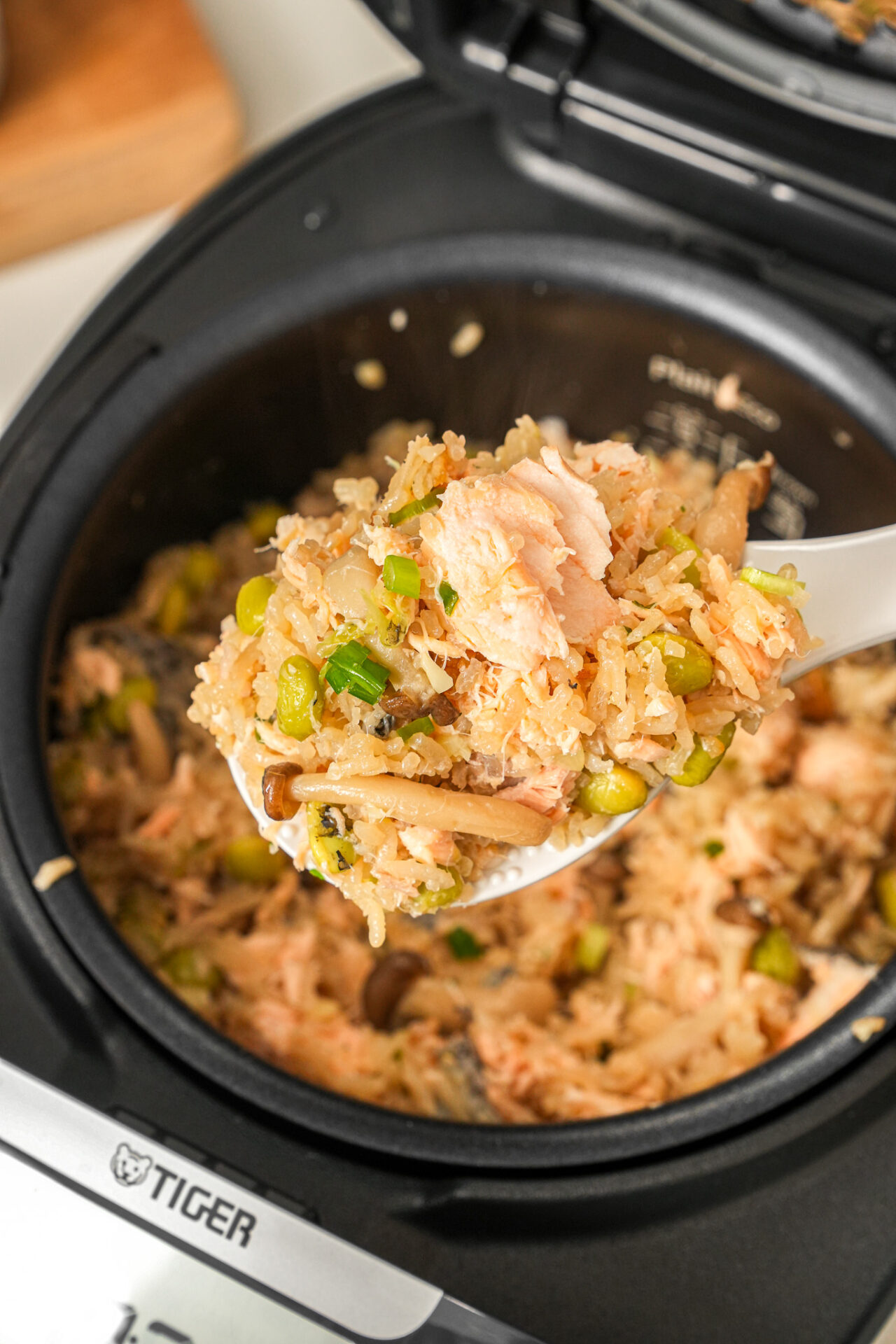 Garlic Butter Salmon Rice Bowls (Rice Cooker Recipe)