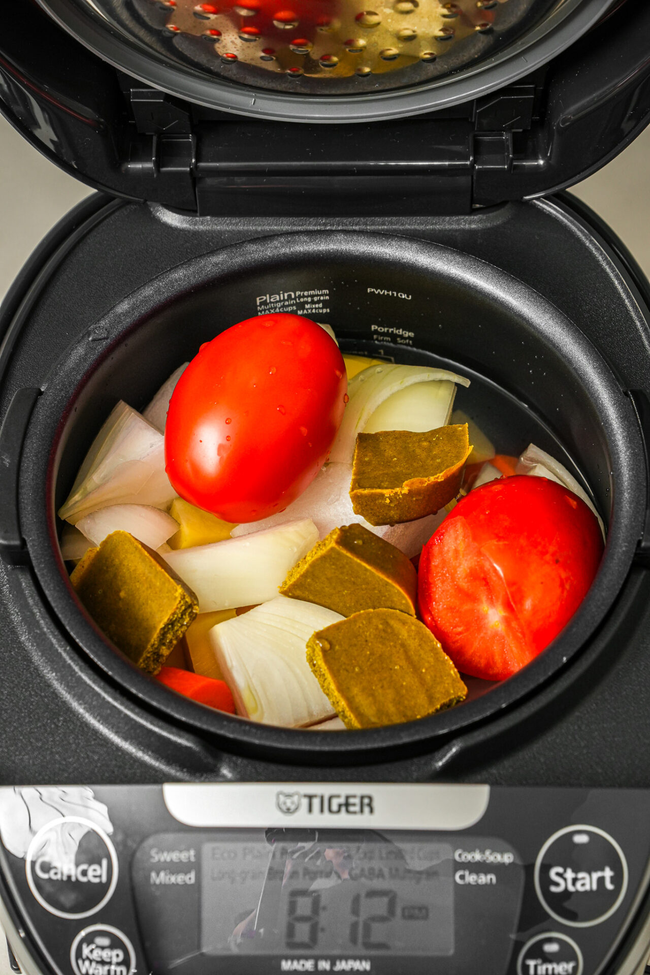 Easy Japanese Curry in Rice Cooker