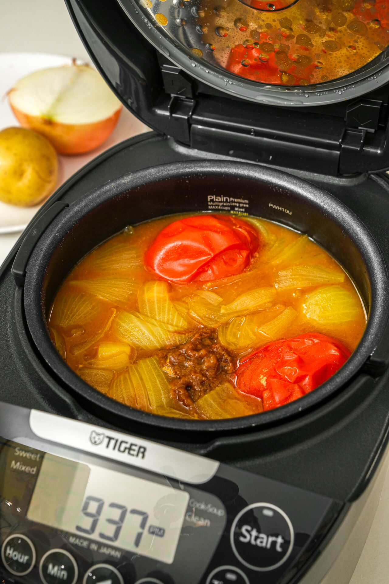 Easy Japanese Curry in Rice Cooker