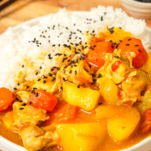 Easy Japanese Curry in Rice Cooker