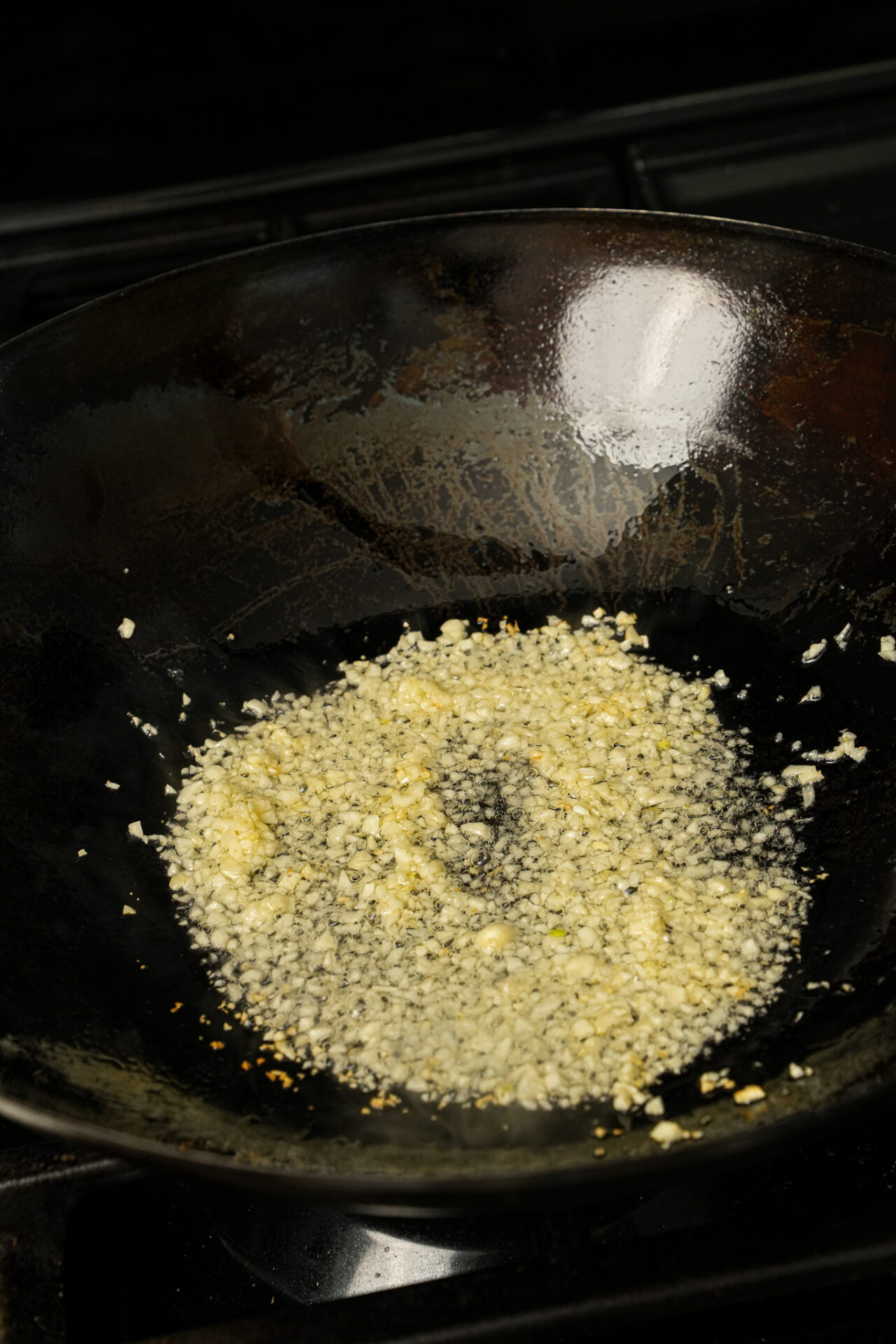 Stir Fried Morning Glory with 10 Clove Garlic