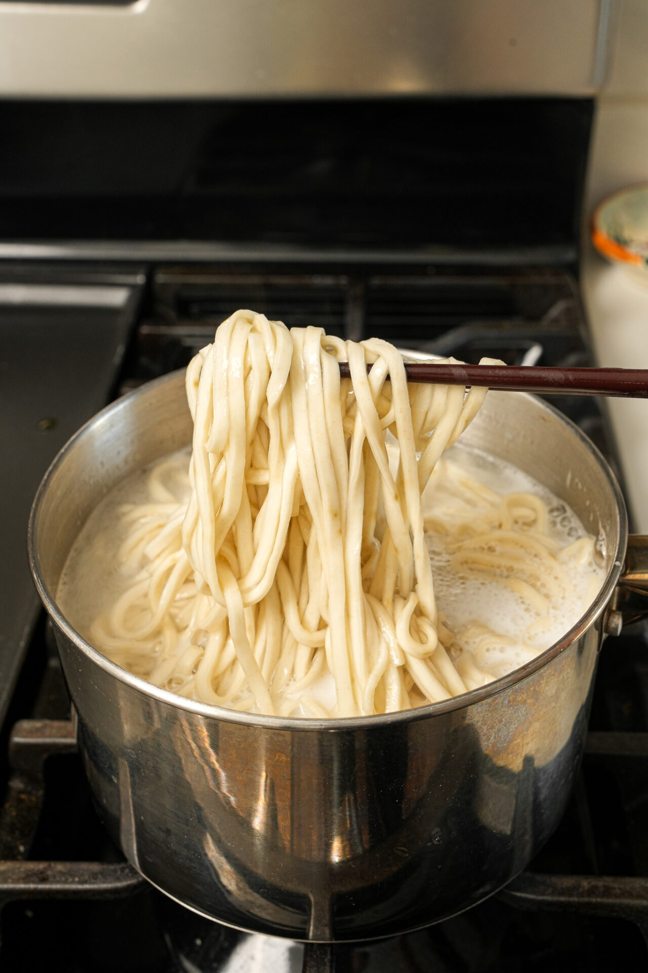 Longevity Noodles with Mushroom Recipe Yi Mein