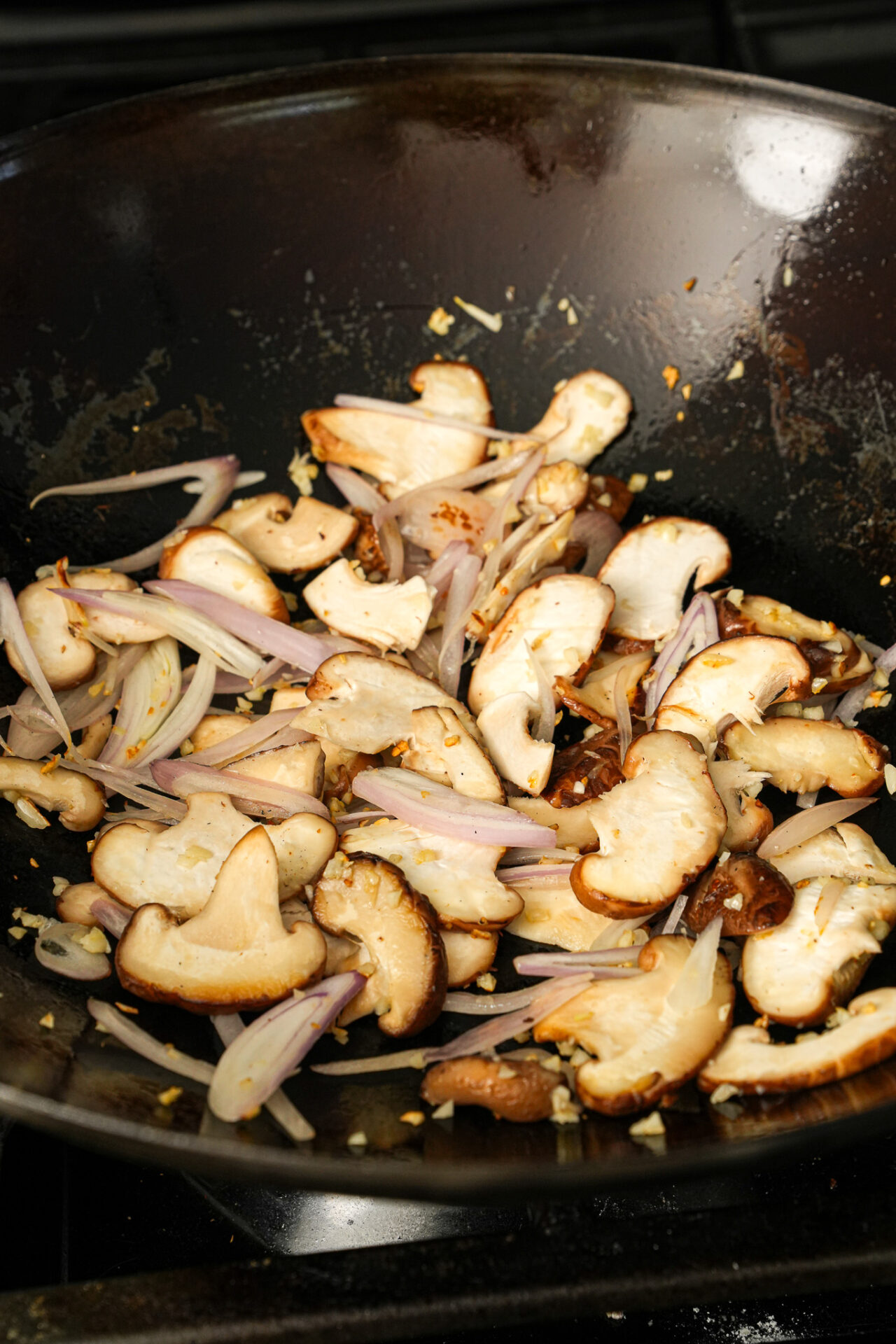 Longevity Noodles with Mushroom Recipe Yi Mein