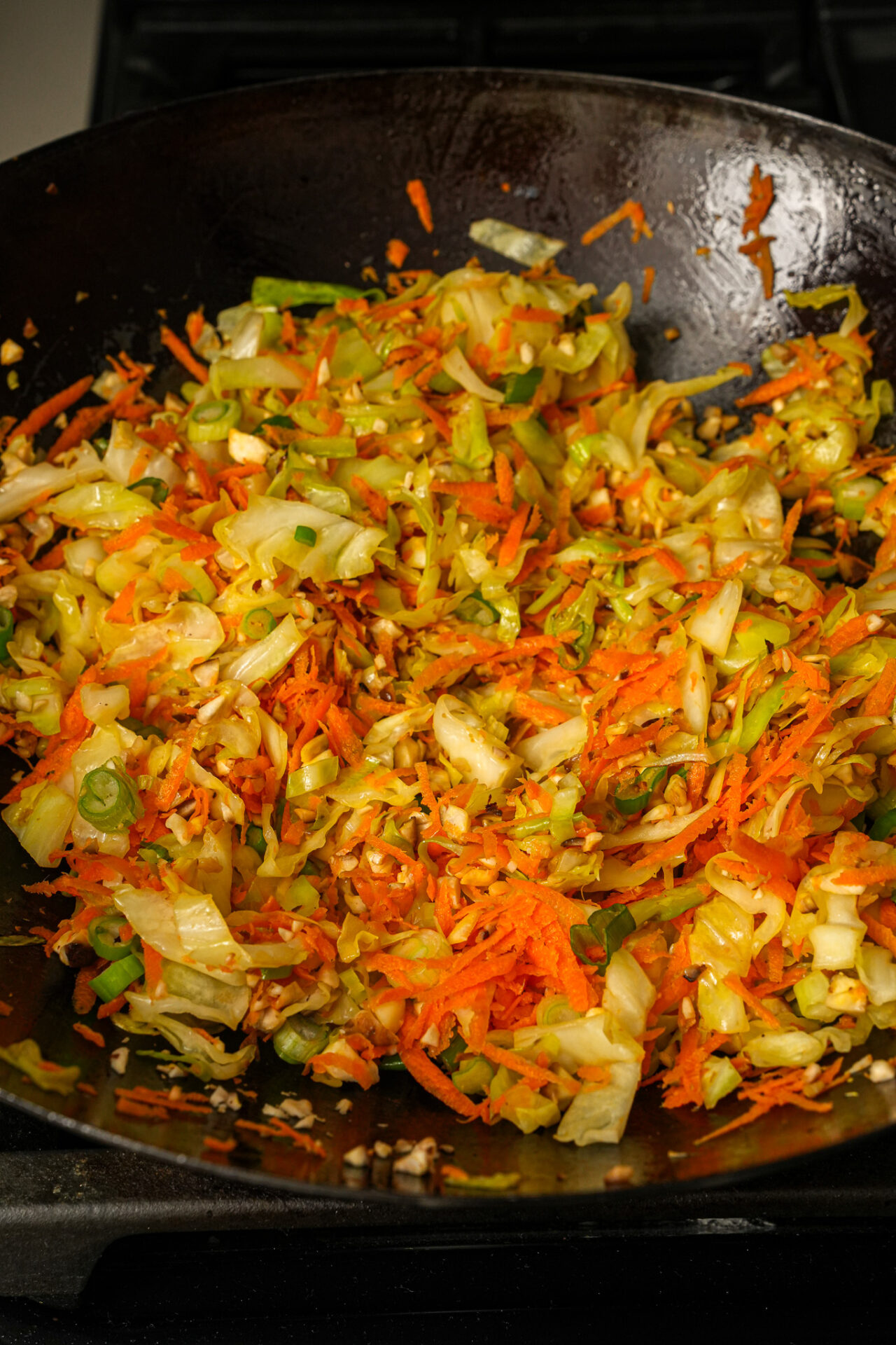 how to make Crispy Pork and Cabbage Egg Rolls
