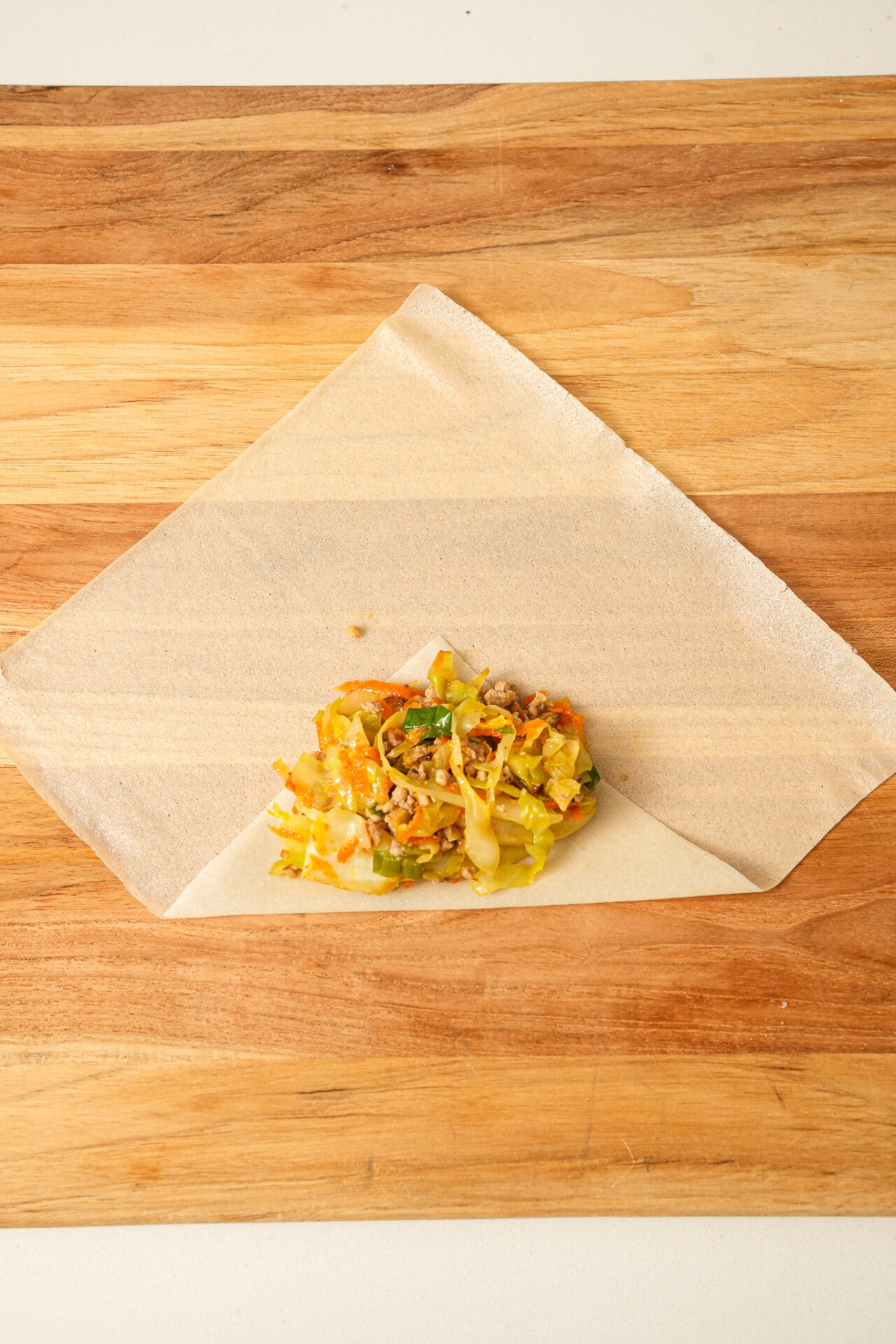 how to make Crispy Pork and Cabbage Egg Rolls
