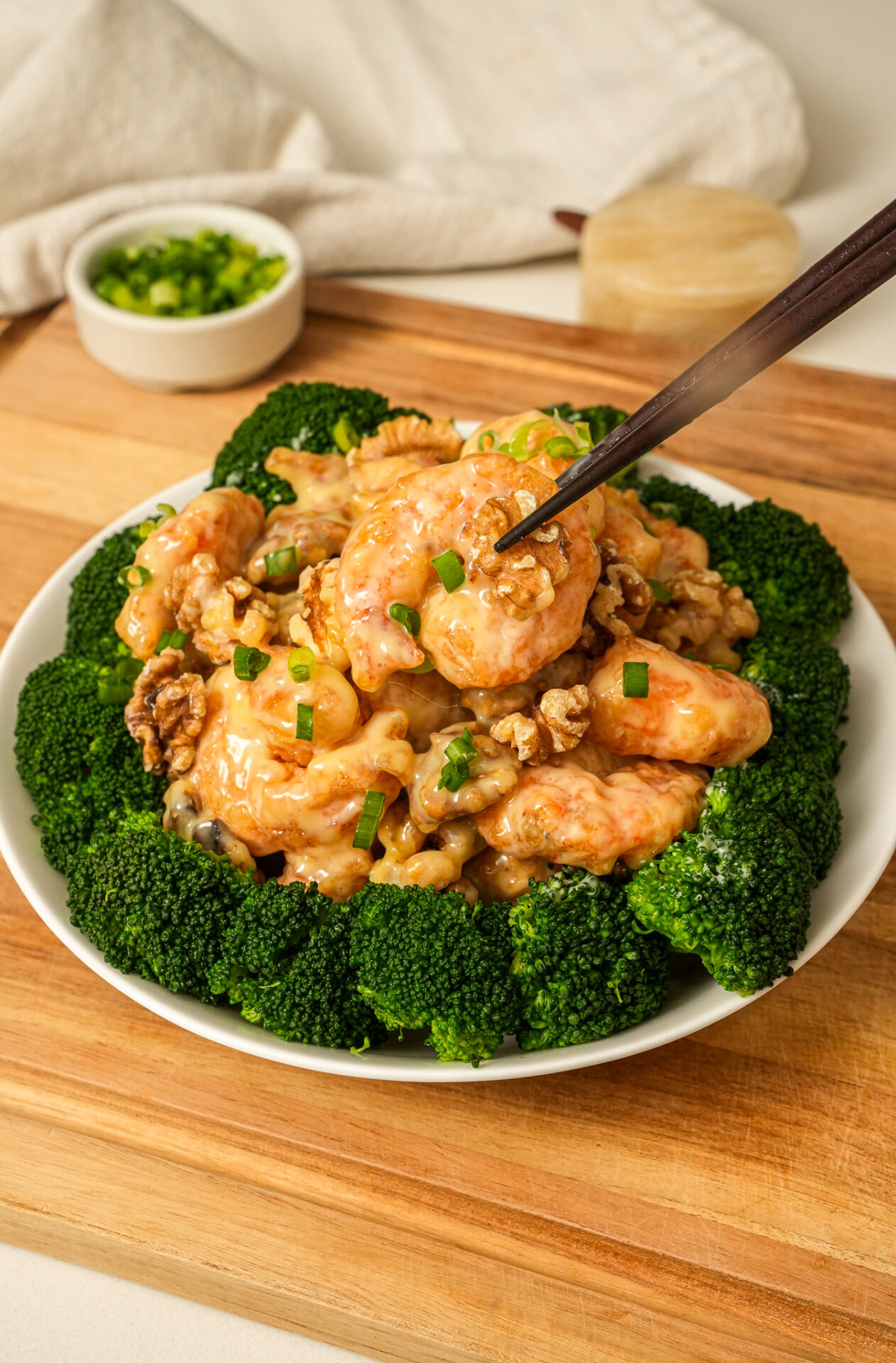 Easy honey walnut shrimp recipe