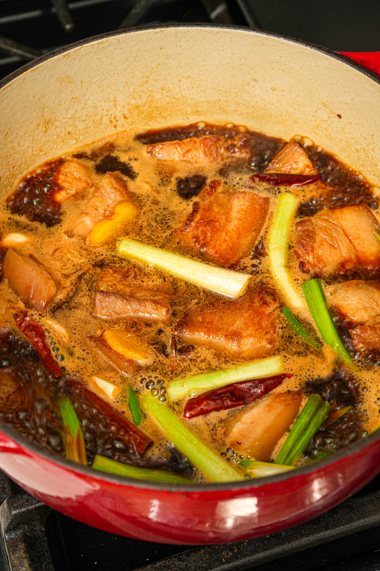 Asian braised pork belly recipe