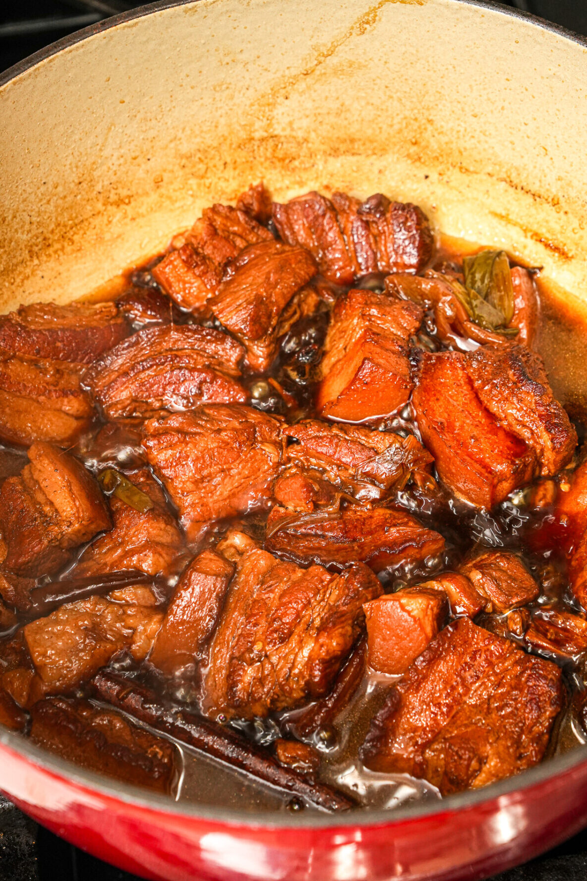 Asian braised pork belly recipe