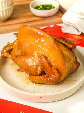 One Pot soy sauce chicken in rice cooker
