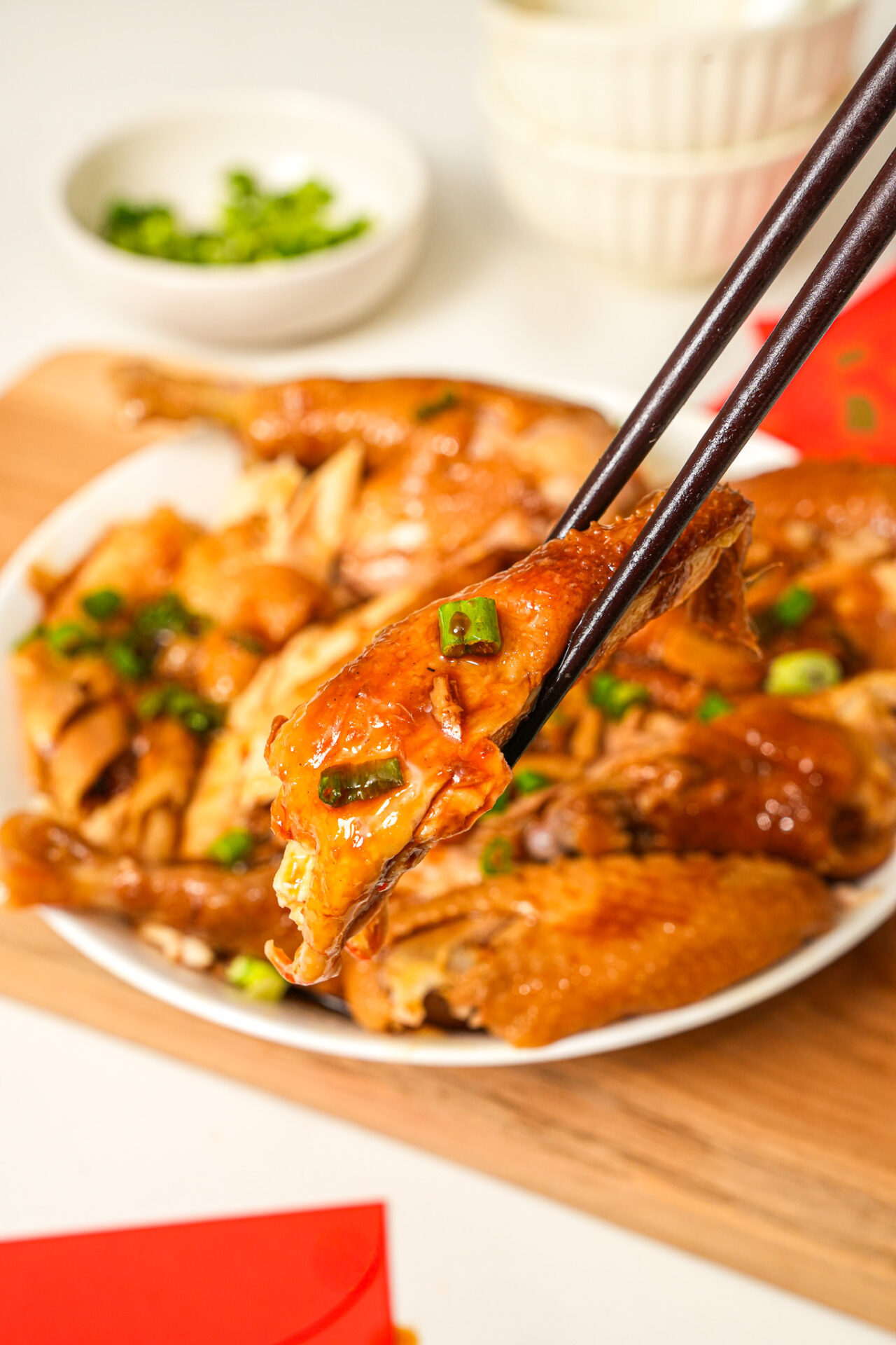 One Pot soy sauce chicken in rice cooker