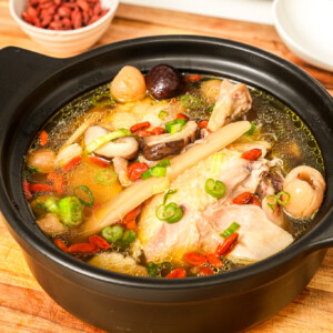 Chinese herbal chicken soup recipe