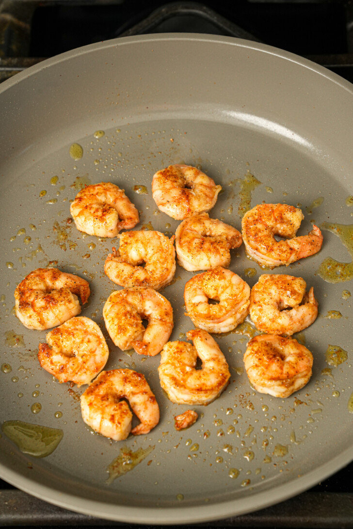 Thai Red Curry Shrimp Pasta
